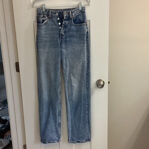 Divided Denim Blue Straight Leg Jeans